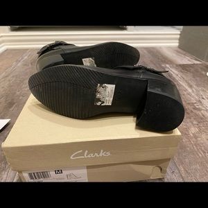 Clarks booties barely used